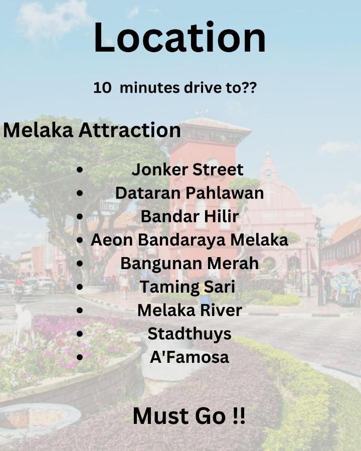 Amber Cove Melaka By Ggm Apartment Exterior foto